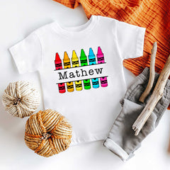 Crayons Baby Bodysuit