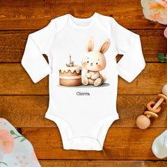 Cute Bunny Baby Bodysuit