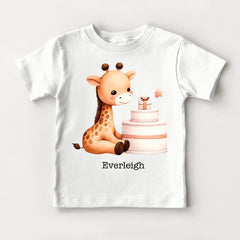 Cute Giraffe Baby Bodysuit