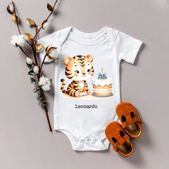 Cute Tiger Baby Bodysuit