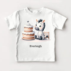 Cute Zebra Baby Bodysuit