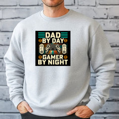 Dad By Day Gamer By Night Sweatshirt