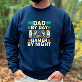 Dad By Day Gamer By Night Sweatshirt