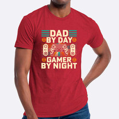Dad By Day Gamer By Night T-shirt