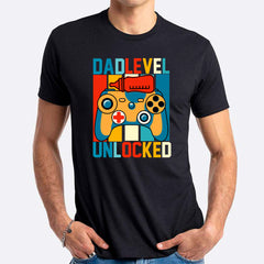 Dad Level Unlocked T-shirt