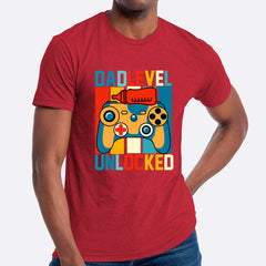 Dad Level Unlocked T-shirt