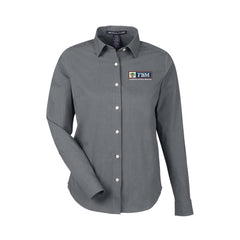 FBM - Devon & Jones Women's CrownLux Performance® Spencer Poplin Dress Shirt - DG505W