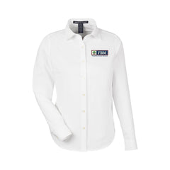 FBM - Devon & Jones Women's CrownLux Performance® Spencer Poplin Dress Shirt - DG505W