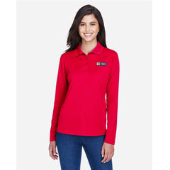 CORE365 Women's Pinnacle Performance Long Sleeve Piqué Polo - 78192