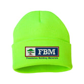 Sportsman - 12" Solid Cuffed Beanie - SP12