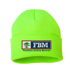 Sportsman - 12" Solid Cuffed Beanie - SP12