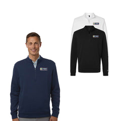 FBM - Adidas Men's Elevated Fleece Quarter-Zip Pullover - A721