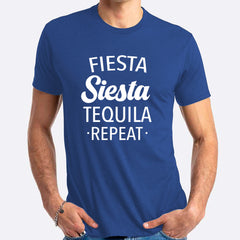 Fiesta Siesta Tequila Repeat T-shirt