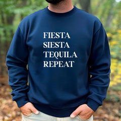 Fiesta Siesta Tequila Repeat Sweatshirt