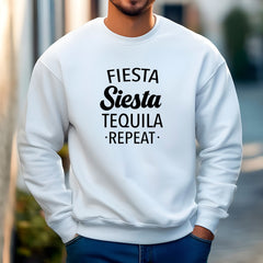 Fiesta Siesta Tequila Repeat Sweatshirt