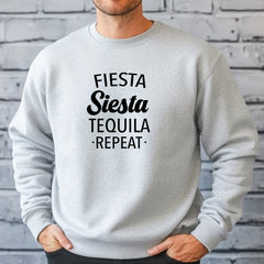 Fiesta Siesta Tequila Repeat Sweatshirt