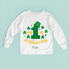 My First St Patricks Day Baby Bodysuit