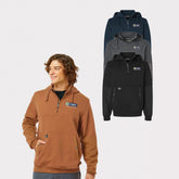 DRI DUCK - Men's Mission Quarter-Zip Hooded Pullover - 7349