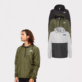 Independet Trading Co. Unisex Lightweight Quarter-Zip Windbreaker Pullover Jacket - EXP54LWP