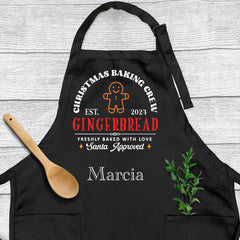 Christmas Baking Crew Apron