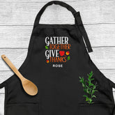 Embroidered Gather Together Give Thanks Apron
