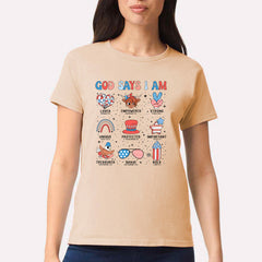 God Says I Am T-shirt