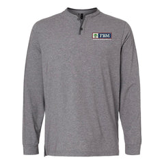 FBM - Adidas Men's Henley Long Sleeve T-Shirt - A597