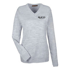 RUCO - Harriton Women's Pilbloc V-Neck Sweater - M420W