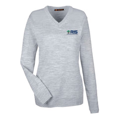 RIS - Harriton Women's Pilbloc V-Neck Sweater - M420W