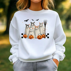 Halloween Cats Sweatshirt