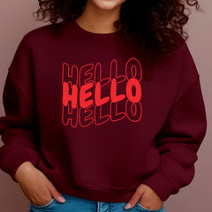 Hello Sweatshirt