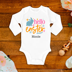 Hello Easter Baby Bodysuit