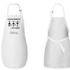 Holiday Workout... And Repeat Apron