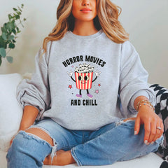 Horror Movies And Chill Sweatshirt