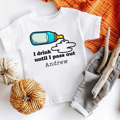 I Drink Until I Pass Out Baby Bodysuit