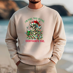 I'm Fine, This Is Fine, Everything Is Fine Sweatshirt