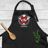 Embroidered King Of The Grill Apron