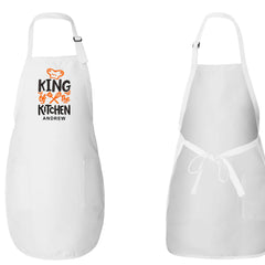 Embroidered King Of The Kitchen Apron
