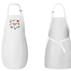 Embroidered Kitchen Sketch Apron