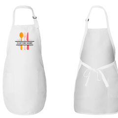 Embroidered Kitchen Utensils Apron