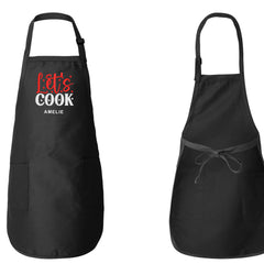 Embroidered Let's Cook Apron