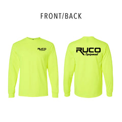 RUCO SAFETY Gildan - Ultra Cotton® Long Sleeve T-Shirt - 2400