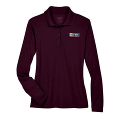 FBM - CORE365 Women's Pinnacle Performance Long Sleeve Piqué Polo - 78192