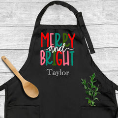 Merry And Bright Apron