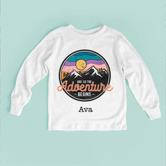 And So The Adventure Begins Baby Bodysuit