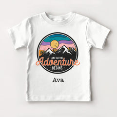 And So The Adventure Begins Baby Bodysuit