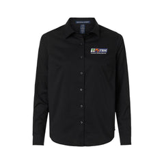 MY FBM - Devon & Jones Women's CrownLux Performance® Spencer Poplin Dress Shirt - DG505W