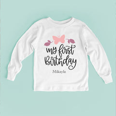 My First Birthday Baby Bodysuit