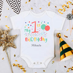 My 1st Birthday Baby Bodysuit