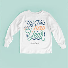 My First New Year Baby Bodysuit